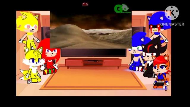 sonic react to sonic exe vs sonic and save his princess tails 4 смотреть онлайн