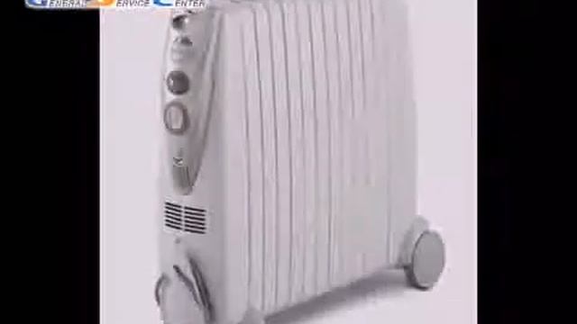 Мощный масляный радиатор De'Longhi Rapido G011230RTW смотреть онлайн