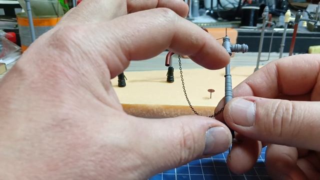 Паровозная гидроколонка для макета своими руками смотреть онлайн