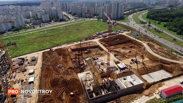 ЖК "Столичные поляны " [Ход строительства от 02.08.2017] смотреть онлайн