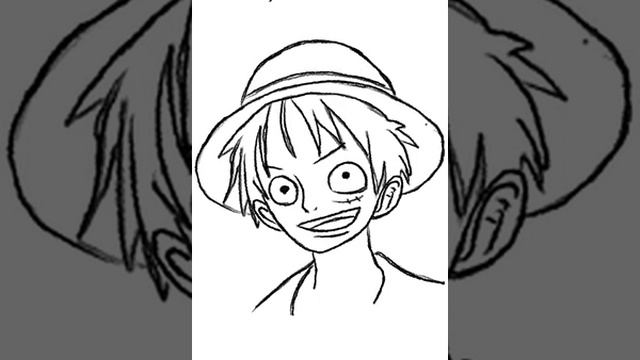 Drawing Straw Hat Luffy! смотреть онлайн