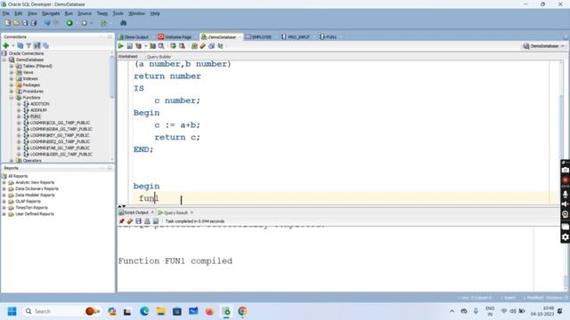 Functions in PL/SQL| Oracle Database| DB 11 | Tech Specs смотреть онлайн