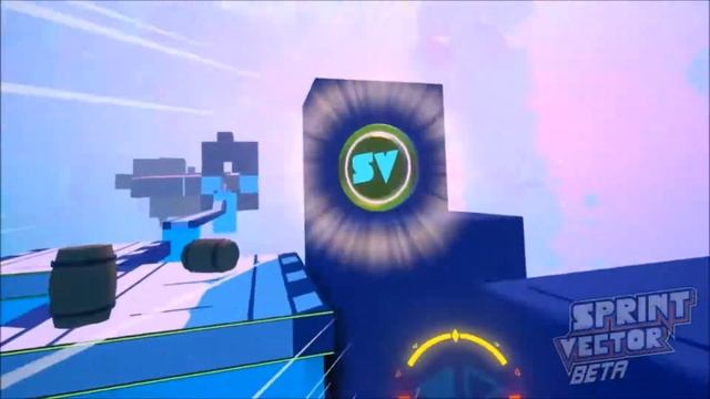 Sprint Vector Beta - Record Driftway Run (Collection) | VR Racing Game смотреть онлайн