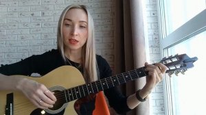 Зурбаган на ГИТАРЕ. Девушка красиво сыграла на гитаре.