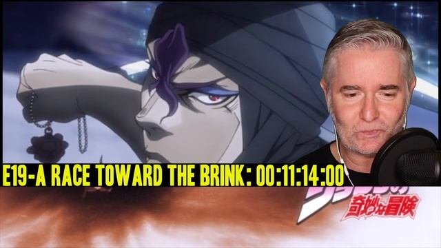 Jojo's Bizarre Adventure (Battle Tendency) S01/E19 "A Race Toward The Brink" REACTION смотреть онлайн