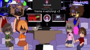 “FNAF 4 Kids + Bullies react to Evan/CC Afton” | FNAF FANDOM| FNAF 4 | 1/4