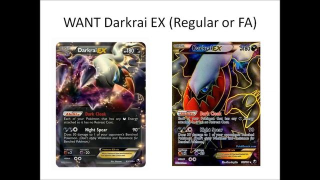 Want: Mewtwo and Darkrai EX!!! Have: Shinings 1st ED!!! смотреть онлайн