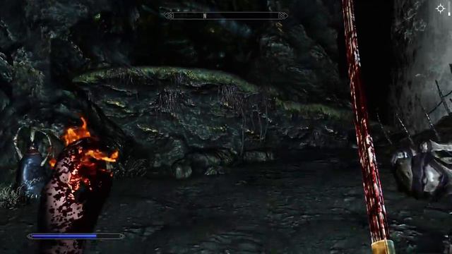 Skyrim Let´s Play 2015 #67 - Dawngard Schwarzfallpassage - Deutsch German