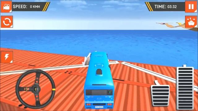Impossible Offroad Uphill Bus Stunt Racing Game | Bus Games | Bus Driving | Games To Play смотреть онлайн