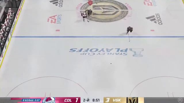 NHL 21 Плей-Офф Кубка Стэнли 2021 Второй Раунд Колорадо Эвеланш Против Вегас Голден Найтс смотреть онлайн