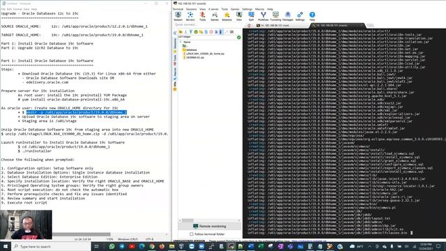 Oracle Database Upgrade 12c to 19c - Part1: 19c Installation on Oracle Linux 7 смотреть онлайн