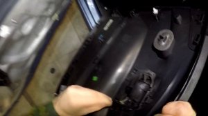 Снимаем дверные карты передних/задних дверей Citroen C-Elysee 2012-н.в.