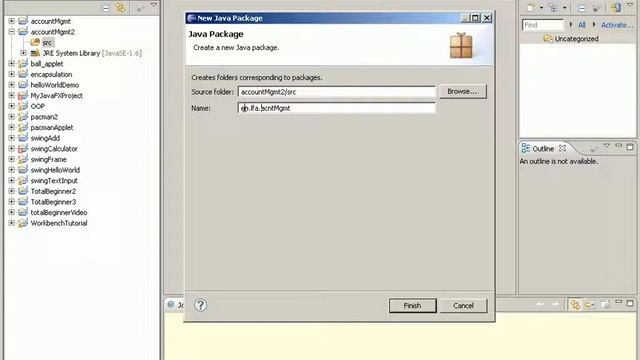 Java w/ Eclipse 18 - Bank Program Part 4 смотреть онлайн