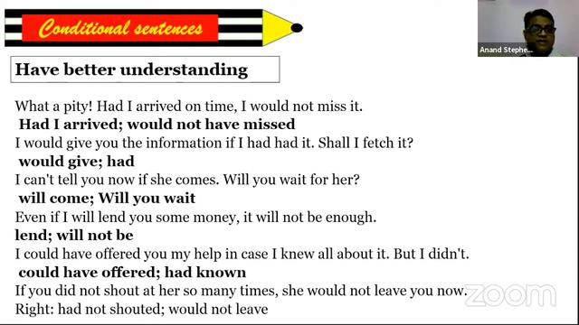 Online Lecture by Mr. Anand Stephen | Topic- Conditional Sentences | Pt. DDUMC Meerut смотреть онлайн