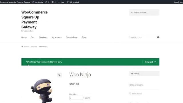 WooCommerce Square Up Payment Gateway for WooCommerce Booking Product смотреть онлайн