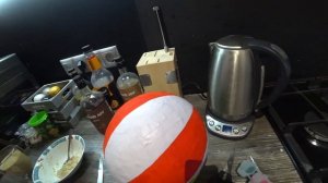 Влог. Новогодний воздушный шар из папье маше своими руками! Поделка.