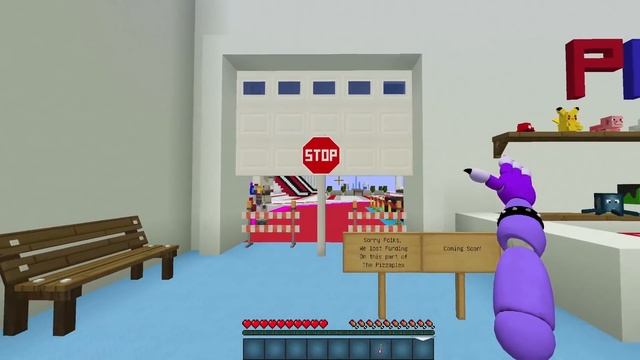 Я ПРОЖИЛ 100 ДНЕЙ за АНИМАТРОНИКА ГЛЭМРОК БОННИ в МАЙНКРАФТЕ ФНАФ MINECRAFT SCP FNAF 9 BONNIE
