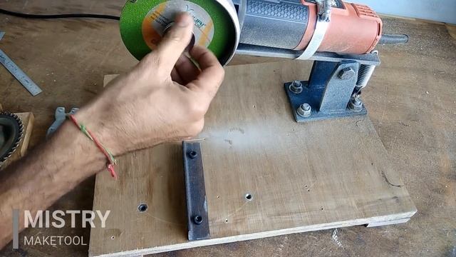 Homemade Angle Grinder Stand // Restore Angle Grinder Support..