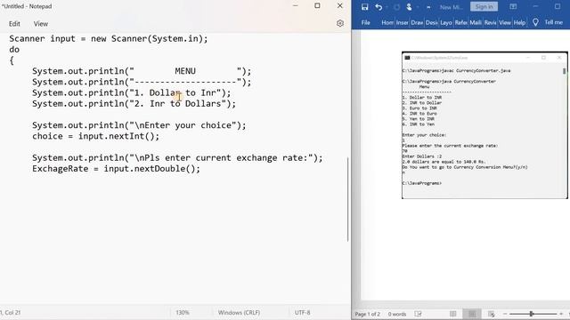 Java Program for Currency Conversion || Java Lab Programs смотреть онлайн