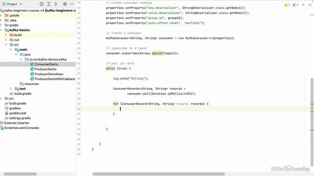 6.6_Java consumer - Kafka Java Programming 101 смотреть онлайн