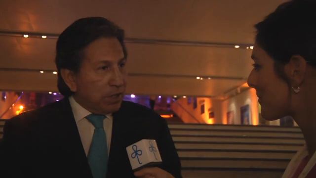 Interview with former Peruvian President Dr. Alejandro Toledo, Israeli Presidential Conference 2012 смотреть онлайн