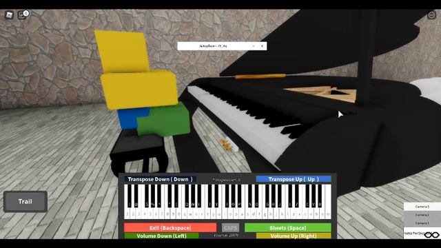 I see a dreamer - CG5 in roblox Fee's Virtual Piano (Sorry for the delay!) смотреть онлайн