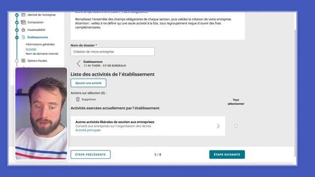 Tuto création micro-entreprise 2023 sur le site officiel. ? (via guichet unique) смотреть онлайн