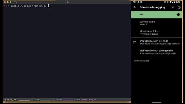 Pair device with QR code - Android11 смотреть онлайн
