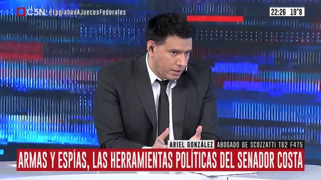 Espionaje a jueces federales ordenados por el senador Roberto Costa de Juntos por el Cambio смотреть онлайн