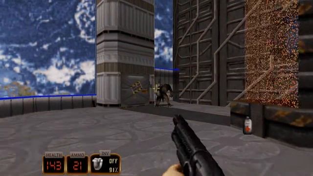 [Secrets] Duke Nukem 3D - Episode 2 Level 1 - Spaceport смотреть онлайн