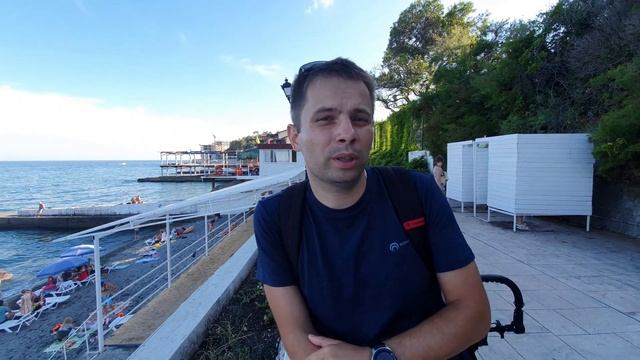ГУРЗУФ / Что нового ? / Дальние пляжи и новая набережная. смотреть онлайн