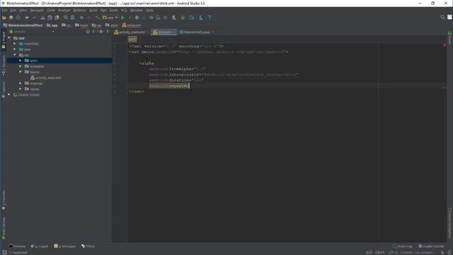 Android Animations Tutorial 53 - Blink Animation Effect смотреть онлайн