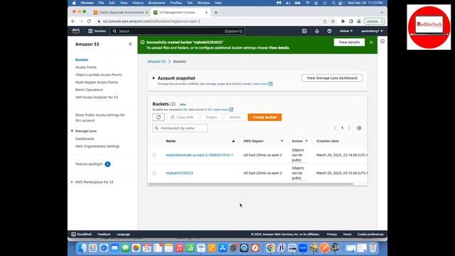 AWS S3 Tutorial | AWS S3 Bucket | AWS S3 | AWS S3 Tutorial For Beginners | AWS EBS | EFS|RedSysTec смотреть онлайн