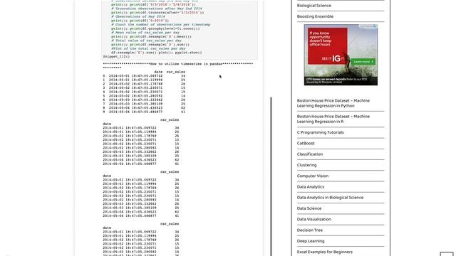 How to do time series DATA Wrangling in a Pandas DataFrame in Python смотреть онлайн