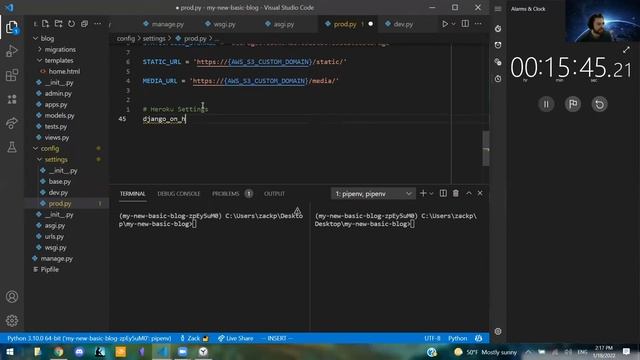 Django 4.0 Heroku S3 World Record Speedrun & Fast Tutorial смотреть онлайн