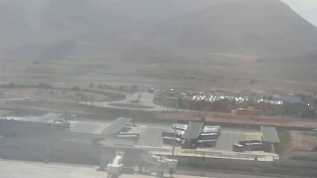 Остров Fuerteventura. На взлете. Пролетая над пляжем и набережной Puerto del Rosario. смотреть онлайн