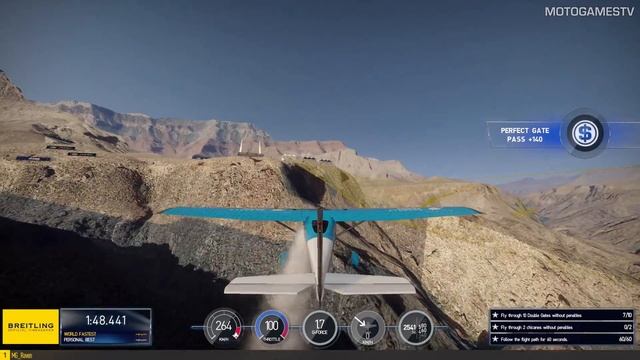 Red Bull Air Race The Game [BETA] - Grand Canyon Time Trial Gameplay смотреть онлайн