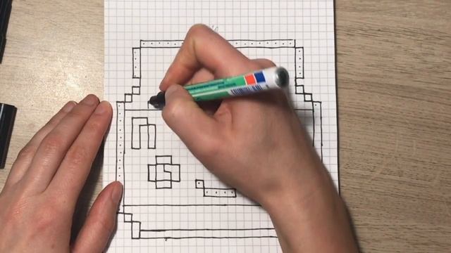 Как нарисовать нутеллу по клеточкам смотреть онлайн