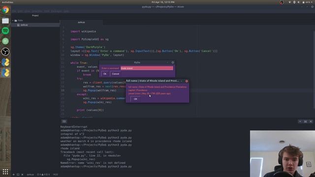 Coding a Jarvis AI Using Python 3 For Beginners (QUARANTINE PROGRAMMING) смотреть онлайн