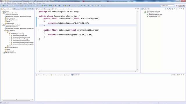 Web Services mit WS-* Bottom-Up Entwicklung (Harvesting) mit Apache Axis2 смотреть онлайн