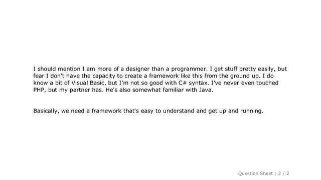 HTML : Which PHP framework should I use when creating this type of website/application? смотреть онлайн