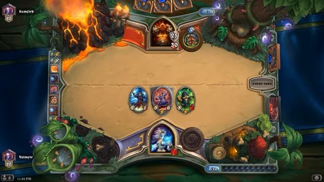EPIC Mage VS Warrior Battle - Hearthstone! смотреть онлайн