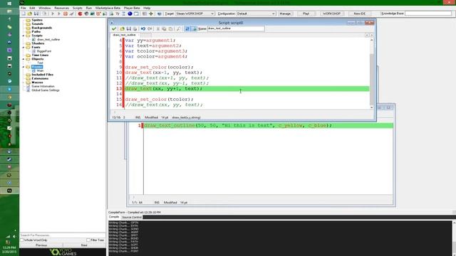 (Obsolete) Game Maker Tutorial - Drawing Outlined Text смотреть онлайн