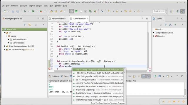 Lists, Recursion, and Patterns (in Scala) смотреть онлайн