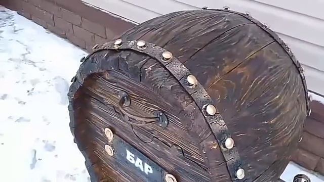 Сундук-бар изделия под старину. смотреть онлайн