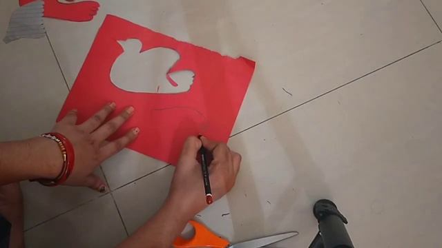 3 D paper pigeon wallpaper decoration | home interior self decoration | paper pigeon making смотреть онлайн