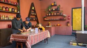 БЛЮДО ИЗ ОВОЩНОЙ СМЕСИ! ДОМАШНИЙ ОРЕХОВЫЙ ПИРОГ Азербайджанская Кухня Деревенская Кухня  Рецепты