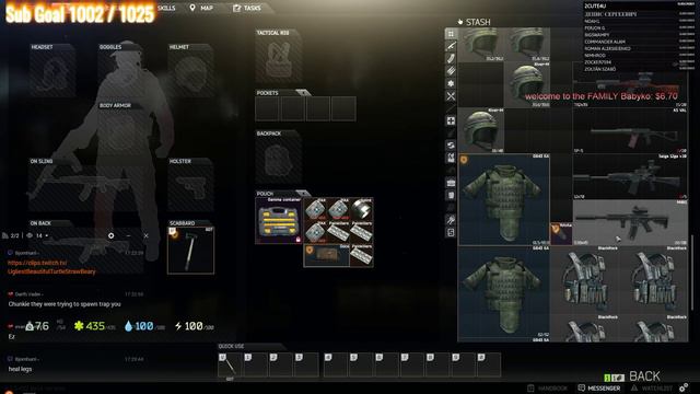 ESCAPE FROM TARKOV quest DAY 38(88)(ON THE last miles)--chunkie смотреть онлайн