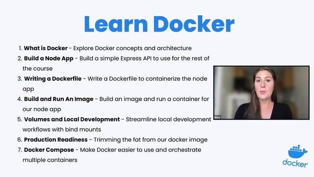 Learn Docker: Course Overview смотреть онлайн