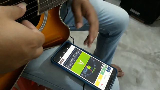 How to tune guitar in mobile on hindi|Basic guitar lesson no 5| Mobile me guitar ko kaise tune kare смотреть онлайн